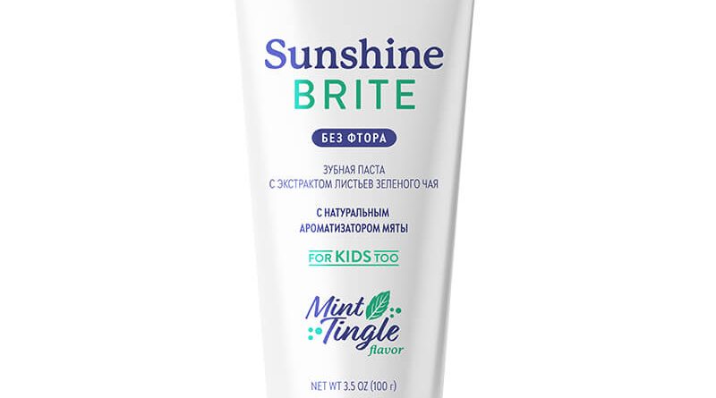 Зубная паста (Sunshine Brite Mint Tingle toothpaste) 100мл Sunshine Brite Toothpaste
